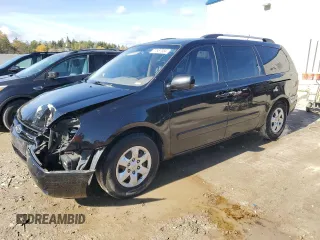 2010 Kia Sedona LX with VIN KNDMG4C36A6355277, listed as a Copart auction lot 77987954 with 222,929 mi miles and Non Repairable. Bid and sale history available at carsss.com. Image 1.