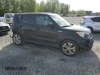 2015 Kia Soul + with VIN KNDJP3A59F7114011, listed as a Copart auction lot 55461055 with 86,413 mi miles and Salvage Title. Bid and sale history available at DreamBid. Image 4.