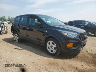 2017 Ford Escape S with VIN 1FMCU0F76HUB39927, listed as a Copart auction lot 59584245 with 68,117 mi miles and Salvage title. Bid and sale history available at DreamBid. Image 4.