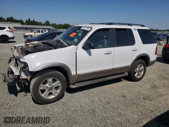 2003 Ford Explorer Eddie Bauer с VIN 1FMDU74K33UB43415, выставлен на аукционе Copart как лот 59747145 с пробегом Не указан миль и Списание • Salvage title. История ставок и продаж доступна на DreamBid. Изображение 1.
