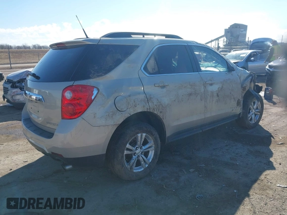 2012 Chevrolet Equinox LT w/2LT with VIN 2GNFLNE55C6349211, listed as a IAAI auction lot 41684434 with 95,531 mi miles. Bid and sale history available at carsss.com. Image 4.
