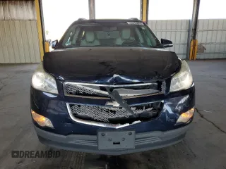 2012 Chevrolet Traverse LTZ z VIN 1GNKRLED9CJ332651, wystawiony jako Copart lot #55253655 z przebiegiem 128 113 mil mil oraz Szkoda całkowita • Salvage title. Historia ofert i sprzedaży dostępna na DreamBid. Obrazek 5.
