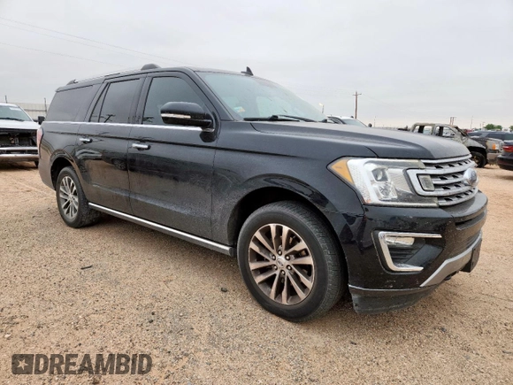 2018 Ford Expedition Max Limited with VIN 1FMJK2AT4JEA08363, listed as a Copart auction lot 57625425 with 130,749 mi miles and Salvage title. Bid and sale history available at DreamBid. Image 4.