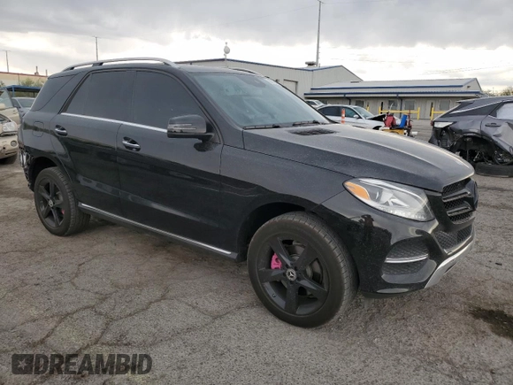 2017 Mercedes-Benz GLE 350 with VIN 4JGDA5JB7HA938252, listed as a Copart auction lot 63116305 with 47,775 mi miles and Salvage title. Bid and sale history available at DreamBid. Image 4.