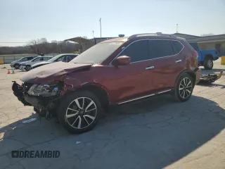 2019 Nissan Rogue SL with VIN 5N1AT2MT1KC821634, listed as a Copart auction lot 48713605 with 85,487 mi miles and Salvage Title. Bid and sale history available at DreamBid. Image 1.