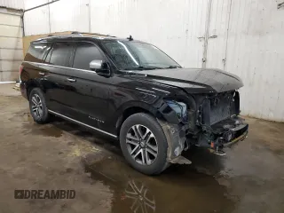 2018 Ford Expedition Platinum with VIN 1FMJU1MT4JEA01512, listed as a Copart auction lot 43739555 with 118,964 mi miles and Salvage Title. Bid and sale history available at carsss.com. Image 4.