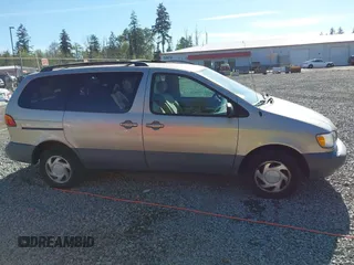 2000 Toyota Sienna LE with VIN 4T3ZF13C5YU227631, listed as a IAAI auction lot 42173057 with 154,152 mi miles and . Bid and sale history available at DreamBid. Image 13.