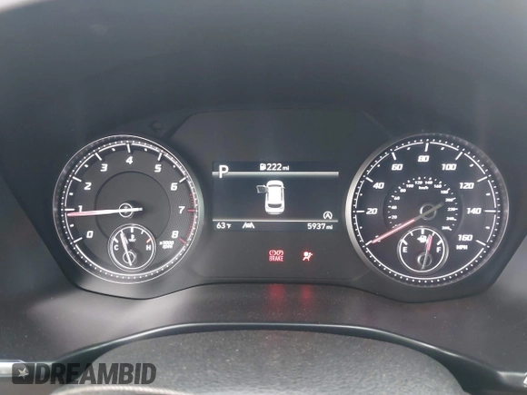 2023 Hyundai Santa Fe SE with VIN 5NMS14AJ3PH637561, listed as a IAAI auction lot 41905620 with 5,937 mi miles and . Bid and sale history available at DreamBid. Image 7.