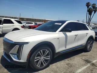 2024 Cadillac LYRIQ Luxury z VIN 1GYKPSRL9RZ120878, wystawiony jako Copart lot #61258865 z przebiegiem 18 533 mil mil oraz Szkoda całkowita • Salvage title. Historia ofert i sprzedaży dostępna na DreamBid. Obrazek 1.