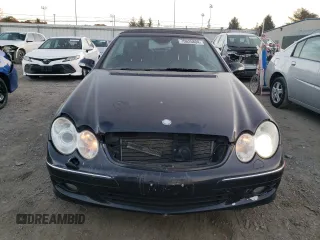 2008 Mercedes-Benz CLK 350 with VIN WDBTK56F78F243702, listed as a Copart auction lot 75625804 with 130,524 mi miles and Salvage Title. Bid and sale history available at DreamBid. Image 5.