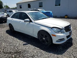2014 Mercedes-Benz C 250 Sport with VIN WDDGF4HB1EG254153, listed as a Copart auction lot 62057195 with 94,752 mi miles and Salvage title. Bid and sale history available at DreamBid. Image 4.