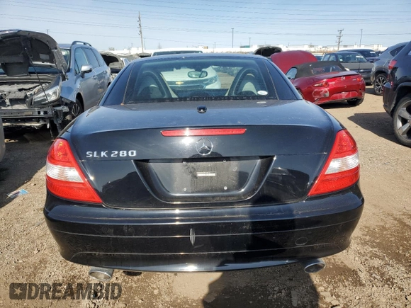2007 Mercedes-Benz SLK 280 with VIN WDBWK54F37F144910, listed as a Copart auction lot 49929415 with 85,246 mi miles and Clean title. Bid and sale history available at DreamBid. Image 6.