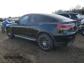 2021 Mercedes-Benz GLC with VIN W1N0J8EBXMF920851, listed as a Copart auction lot 46797725 with 88,523 mi miles and Salvage Title. Bid and sale history available at carsss.com. Image 2.
