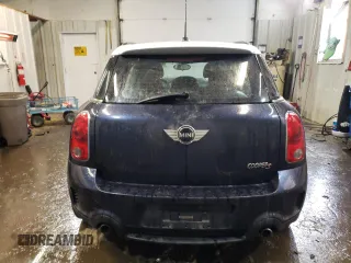 2012 MINI Countryman S with VIN WMWZC5C57CWM14796, listed as a Copart auction lot 43021345 with 178,183 mi miles and Salvage Title. Bid and sale history available at DreamBid. Image 6.