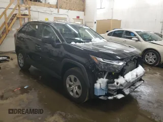 2023 Toyota RAV4 LE with VIN 2T3F1RFV4PW386877, listed as a Copart auction lot 47895215 with 38,633 mi miles and Salvage Title. Bid and sale history available at carsss.com. Image 4.
