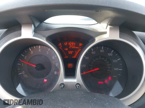 2014 Nissan Juke S with VIN JN8AF5MR1ET354919, listed as a IAAI auction lot 41663488 with 121,694 mi miles. Bid and sale history available at carsss.com. Image 7.