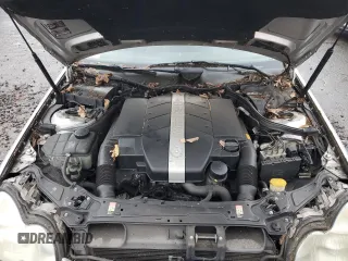 2001 Mercedes-Benz C 320 with VIN WDBRF64J01F089691, listed as a Copart auction lot 60071575 with 152,846 mi miles and Salvage title. Bid and sale history available at DreamBid. Image 11.