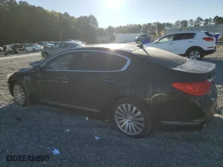 2015 Kia K900 Premium with VIN KNALU4D46F6027079, listed as a Copart auction lot 76315024 with 107,908 mi miles and Salvage Title. Bid and sale history available at carsss.com. Image 2.