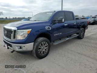 2017 Nissan Titan XD SL with VIN 1N6BA1F25HN514572, listed as a Copart auction lot 85803054 with 79,904 mi miles and Clean Title. Bid and sale history available at carsss.com. Image 1.
