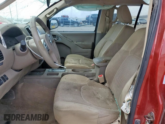 2015 Nissan Frontier SV with VIN 1N6AD0ER0FN704577, listed as a Copart auction lot 61860725 with Not provided miles and Salvage title. Bid and sale history available at DreamBid. Image 7.