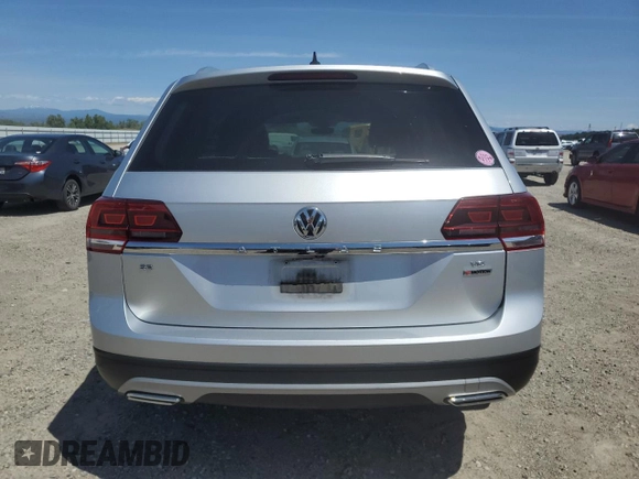 2019 Volkswagen Atlas SE with VIN 1V2UR2CA1KC518092, listed as a Copart auction lot 57265695 with 96,902 mi miles and Salvage title. Bid and sale history available at DreamBid. Image 6.