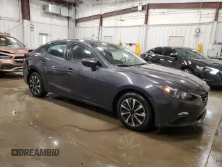 2015 Mazda 3 i Sport with VIN 3MZBM1U72FM220382, listed as a Copart auction lot 52441025 with 161,837 mi miles and Clean Title. Bid and sale history available at carsss.com. Image 4.