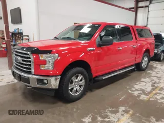 2017 Ford F-150 XL with VIN 1FTFW1EF9HKD99731, listed as a IAAI auction lot 41951004 with 115,554 mi miles. Bid and sale history available at carsss.com. Image 17.