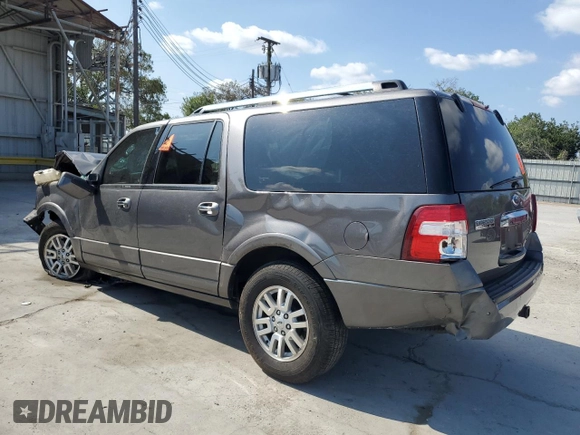 2012 Ford Expedition EL Limited with VIN 1FMJK1K55CEF13678, listed as a Copart auction lot 80694684 with 0 mi miles and Salvage Title. Bid and sale history available at carsss.com. Image 2.