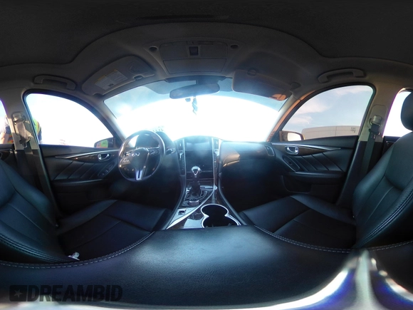 2018 Infiniti Q50 Sport with VIN JN1EV7APXJM362748, listed as a IAAI auction lot 41443052 with 77,897 mi miles and . Bid and sale history available at carsss.com. Image 18.