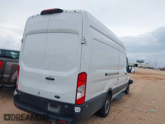2019 Ford Transit Cargo with VIN 1FTBW3XM8KKA93794, listed as a IAAI auction lot 39696255 with 127,396 mi miles and . Bid and sale history available at DreamBid. Image 4.