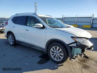 2017 Nissan Rogue S with VIN 5N1AT2MN3HC730360, listed as a Copart auction lot 88368455 with 166,786 mi miles and Salvage Title. Bid and sale history available at carsss.com. Image 4.