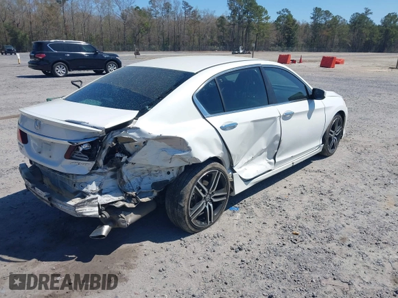 2017 Honda Accord Sedan Sport with VIN 1HGCR2F53HA118309, listed as a IAAI auction lot 41882850 with 173,721 mi miles. Bid and sale history available at carsss.com. Image 4.