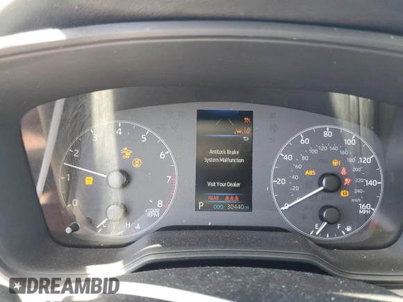 2024 Toyota Corolla LE with VIN 5YFB4MDE6RP206260, listed as a Copart auction lot 53608115 with 30,440 mi miles and Salvage title. Bid and sale history available at DreamBid. Image 9.