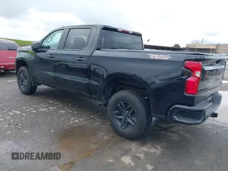 2021 Chevrolet Silverado 1500 Custom Trail Boss with VIN 3GCPYCEF4MG147073, listed as a IAAI auction lot 41786919 with 89,749 mi miles and . Bid and sale history available at DreamBid. Image 3.