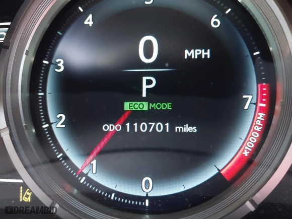 2017 Lexus GS with VIN JTHCZ1BL5HA006574, listed as a IAAI auction lot 41127414 with 110,701 mi miles. Bid and sale history available at carsss.com. Image 16.