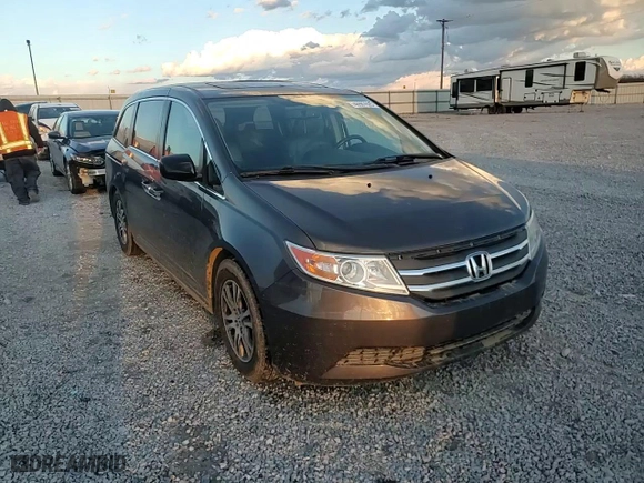 2013 Honda Odyssey EX-L with VIN 5FNRL5H61DB088519, listed as a Copart auction lot 46987625 with 190,882 mi miles and Salvage Title. Bid and sale history available at carsss.com. Image 11.