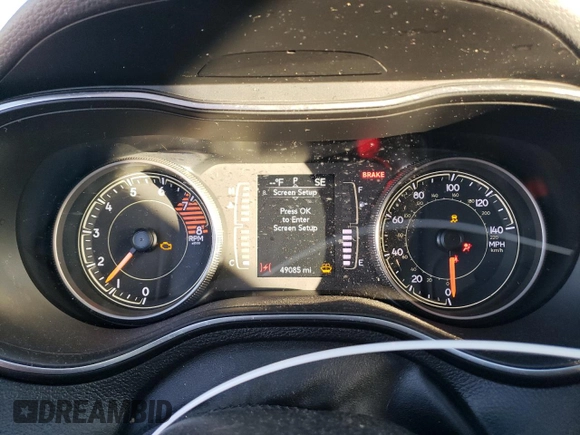 2019 Jeep Cherokee Latitude with VIN 1C4PJMCX0KD113213, listed as a Copart auction lot 49228805 with 49,085 mi miles and Salvage title. Bid and sale history available at DreamBid. Image 9.