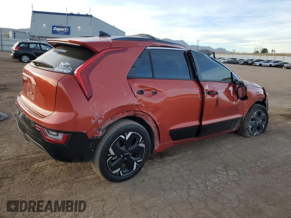 2023 Kia Niro Wave with VIN KNDCT3L12P5040197, listed as a Copart auction lot 87466814 with 20,138 mi miles and Salvage Title. Bid and sale history available at DreamBid. Image 3.