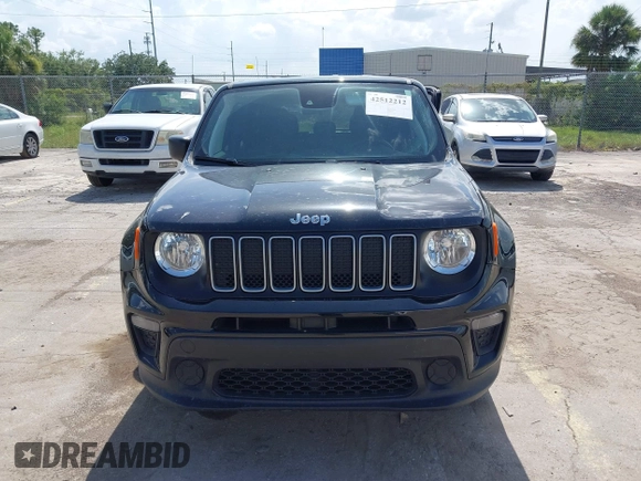 2023 Jeep Renegade Latitude with VIN ZACNJDB10PPP56011, listed as a IAAI auction lot 42512212 with 40,214 mi miles and . Bid and sale history available at DreamBid. Image 12.