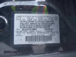2015 Nissan Note S with VIN 3N1CE2CP1FL405897, listed as a IAAI auction lot 41750950 with 101,875 mi miles and . Bid and sale history available at DreamBid. Image 9.