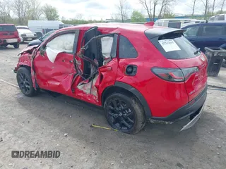 2024 Honda HR-V Sport with VIN 3CZRZ2H52RM734779, listed as a IAAI auction lot 42112615 with 9,651 mi miles and . Bid and sale history available at DreamBid. Image 3.