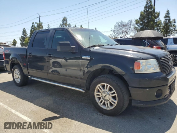 2008 Ford F-150 XLT with VIN 1FTPW12528KB82313, listed as a Copart auction lot 60969805 with 264,914 mi miles and Clean title. Bid and sale history available at DreamBid. Image 4.
