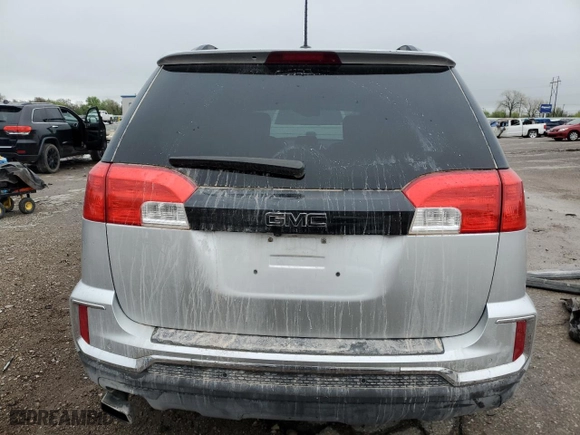 2017 GMC Terrain SLT with VIN 2GKALPEK3H6282611, listed as a Copart auction lot 51960455 with 123,512 mi miles and Salvage Title. Bid and sale history available at carsss.com. Image 6.