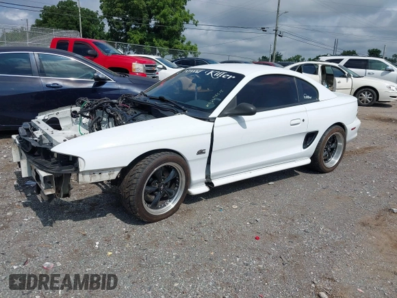 1994 Ford Mustang GT z VIN 1FALP42T0RF155834, wystawiony jako IAAI lot #42698515 z przebiegiem 146 338 mil mil oraz . Historia ofert i sprzedaży dostępna na DreamBid. Obrazek 2.