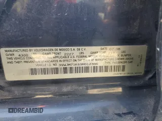 2009 Volkswagen Jetta S с VIN 3VWJM71K69M012386, выставлен на аукционе Copart как лот 52616555 с пробегом 150 322 миль миль и Списание • Salvage title. История ставок и продаж доступна на DreamBid. Изображение 15.