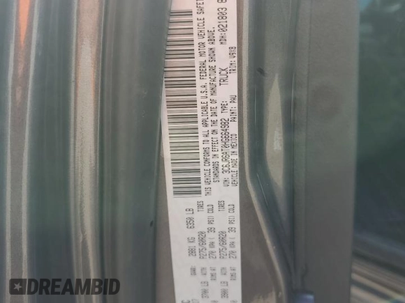 2017 Ram 1500 Express with VIN 3C6JR6AT0HG664982, listed as a Copart auction lot 77386684 with 109,175 mi miles and Salvage title. Bid and sale history available at DreamBid. Image 12.