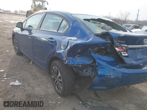 2013 Honda Civic EX with VIN 19XFB2F89DE251299, listed as a IAAI auction lot 41593767 with Not Provided miles and . Bid and sale history available at DreamBid. Image 3.