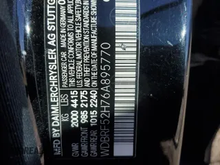 2006 Mercedes-Benz C 230 Sport with VIN WDBRF52H76A895770, listed as a Copart auction lot 41414335 with 206,996 mi miles and Salvage Title. Bid and sale history available at carsss.com. Image 12.