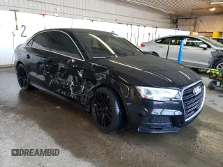 2019 Audi A3 Sedan Premium Plus with VIN WAUJEGFF0K1018454, listed as a Copart auction lot 46300714 with 70,860 mi miles. Bid and sale history available at carsss.com. Image 4.