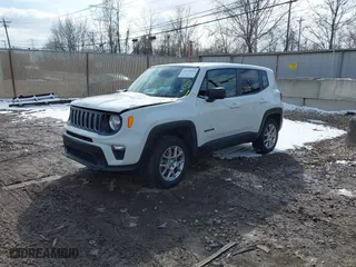 2023 Jeep Renegade Upland with VIN ZACNJDB10PPP15099, listed as a IAAI auction lot 41578214 with 78,051 mi miles. Bid and sale history available at carsss.com. Image 17.